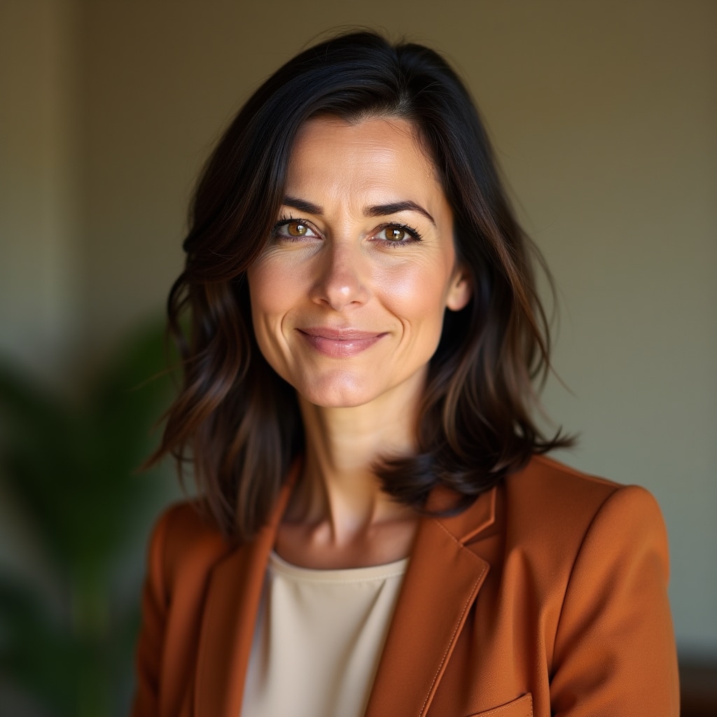 Ana Costa, Programme Director at Global Memorandum, a professional woman in her forties with warm expression