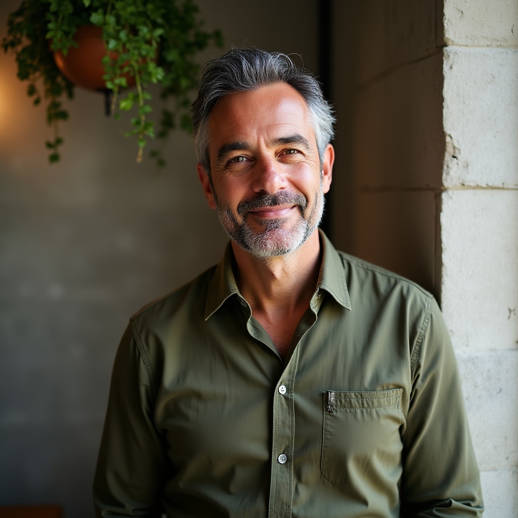 Miguel Ferreira, Lead Facilitator at Global Memorandum, a professional man in his forties in business casual attire